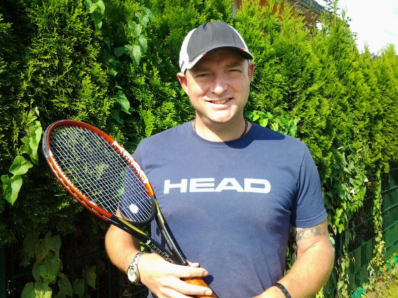 Tennis professional Joe Chadwick