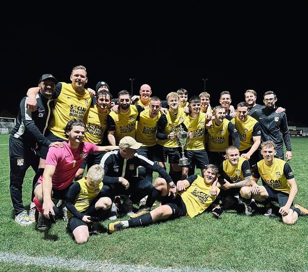 Tewkesbury Town won the Reg Davis Memorial Cup earlier this season