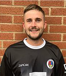 Brockworth Albion player/manager Jamie Martin