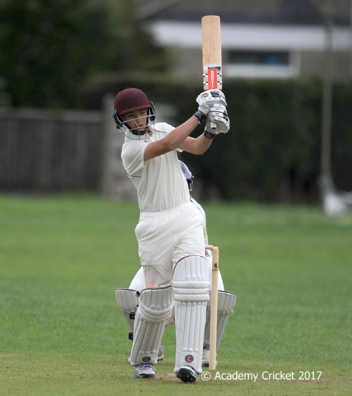 Stanley Brown, of Cheltenham, in action for Gloucestershire under-13s