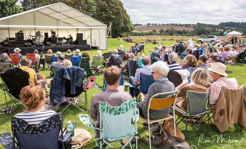 Each Sunday during the festival sees an open air concert