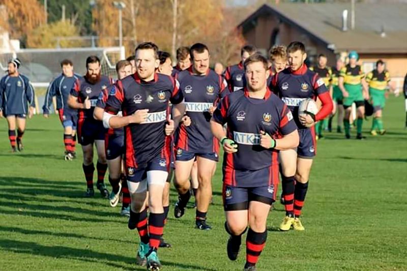 Captain Ross Ruck leads the way for Cheltenham Civil Service