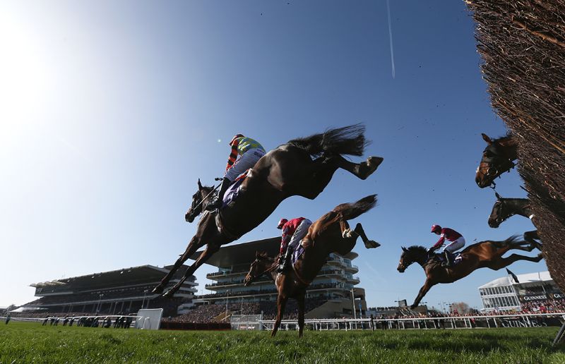 Cheltenham Racecourse, the home of jump racing