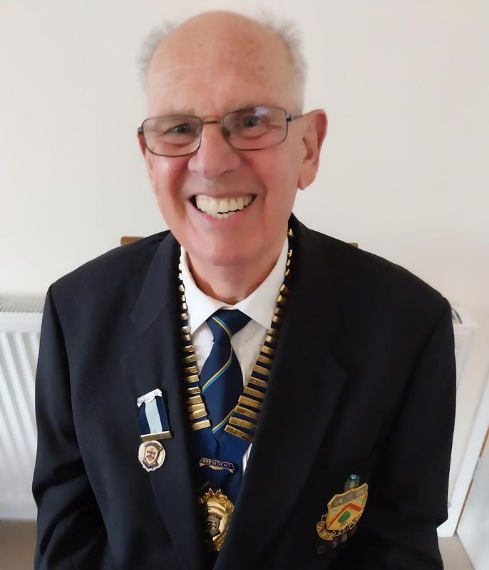 Cheltenham Spa Bowling Club president John Salmon