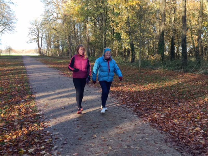 Caroline Cotterell with her mum Sue