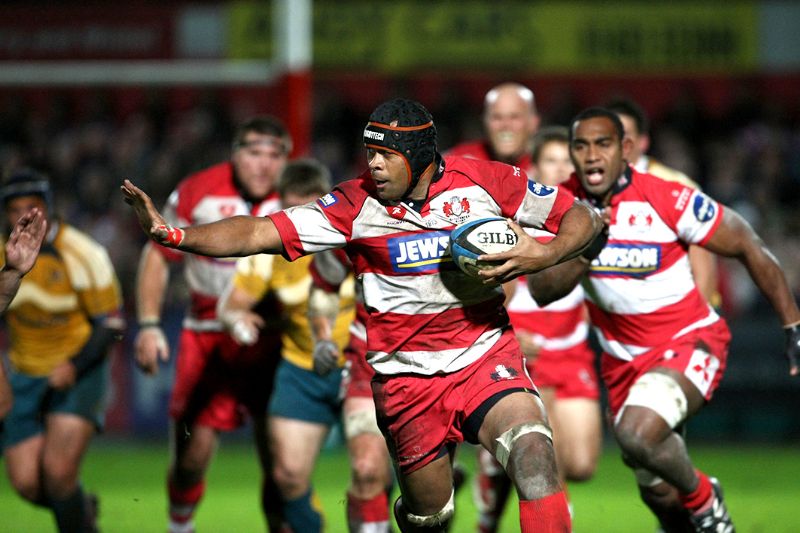 Akapusi Qera. Picture, Martin Bennett/Gloucester Rugby