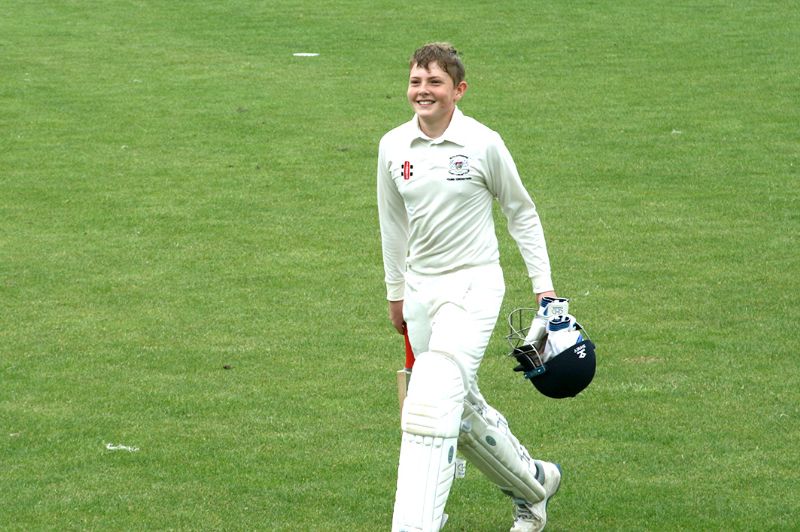 Tommy Boorman made an unbeaten 152 for Gloucestershire Under-14a