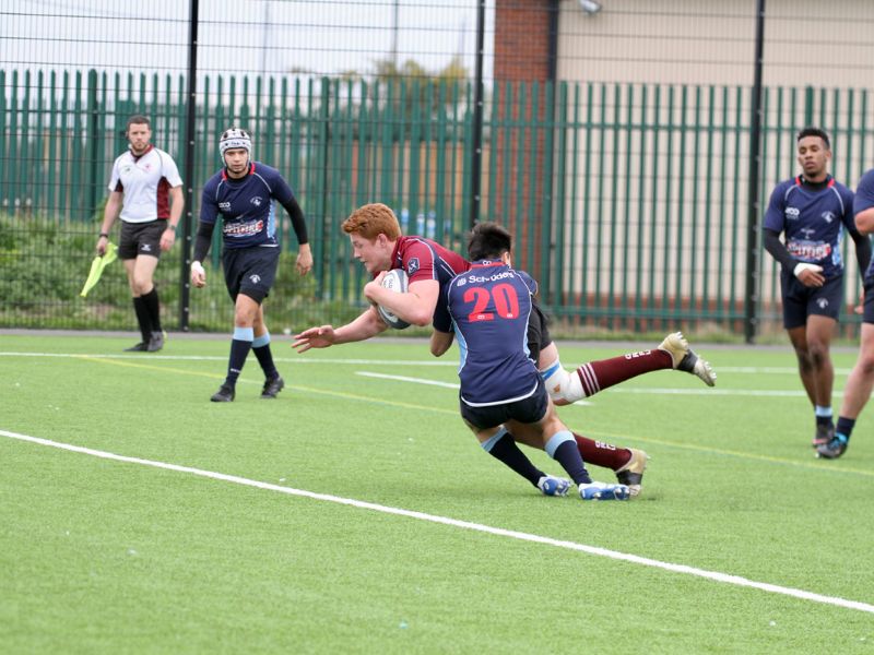 Adam Hopkinson was among the try-scorers against Kent