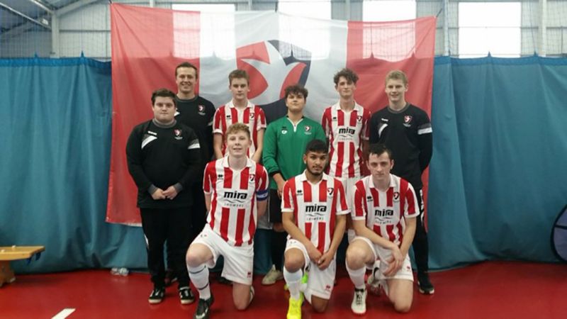 Cheltenham Town Community Trust  run three squads of eight made up of BTEC students