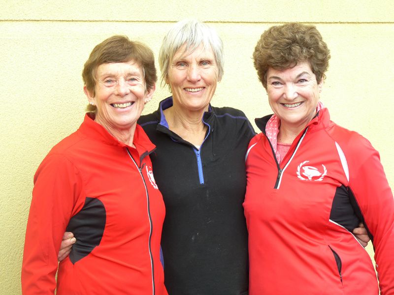 Ruth Fulford, Liza Darroch and Yvonne Binks