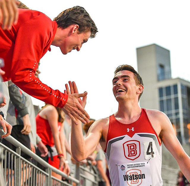 George Watson is a leading middle-distance runner