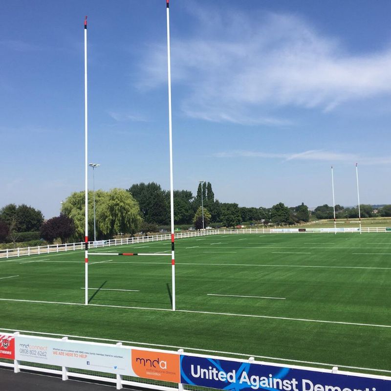 The new artificial grass pitch at The Newlands
