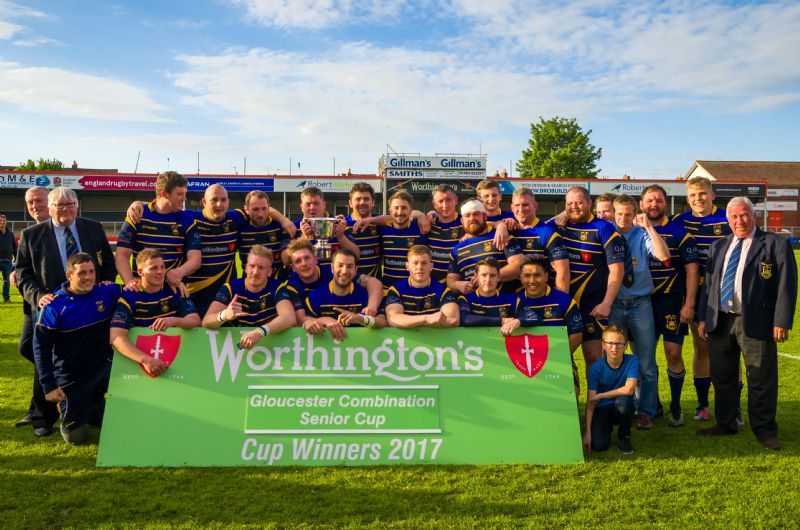 Stan Fritchley (back row, left, wearing tie) is the new president of the North Gloucestershire Combination. Picture, Shaun Lafferty