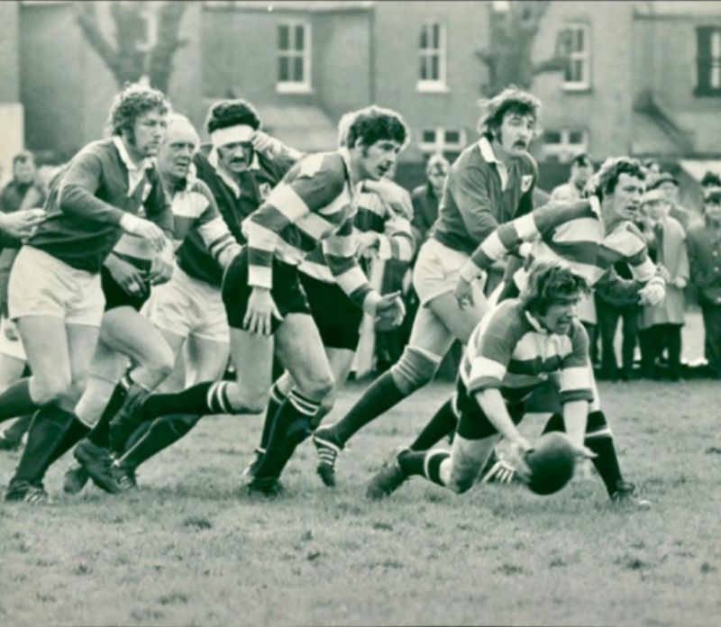 Gloucester scrum-half Mickey Booth releases the ball against London Welsh