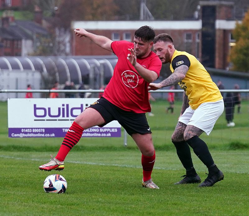 Dursley Town beat Tewkesbury Town in a five-goal thriller on Saturday. Picture courtesy of Brian Rossiter