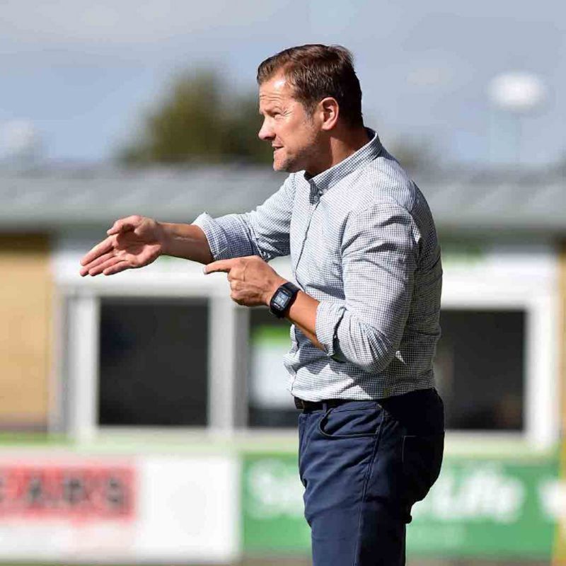 Forest Green Rovers manager Mark Cooper