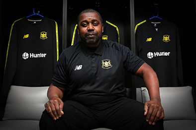 Gloucestershire head coach, Mark Alleyne. Picture, Gloucestershire CCC