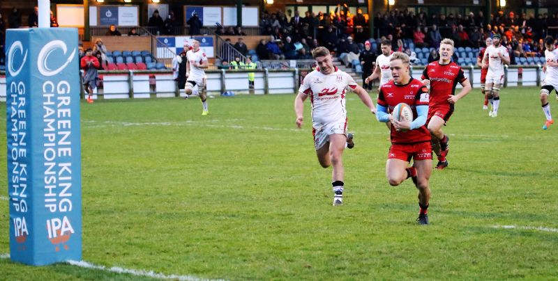 Harry Cochrane was a scorer against Ulster A last weekend