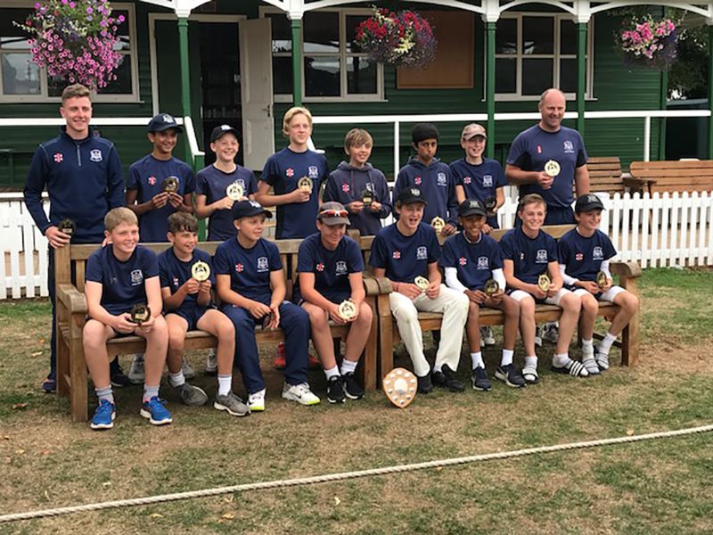 Gloucestershire Under-13s won the Taunton Festival