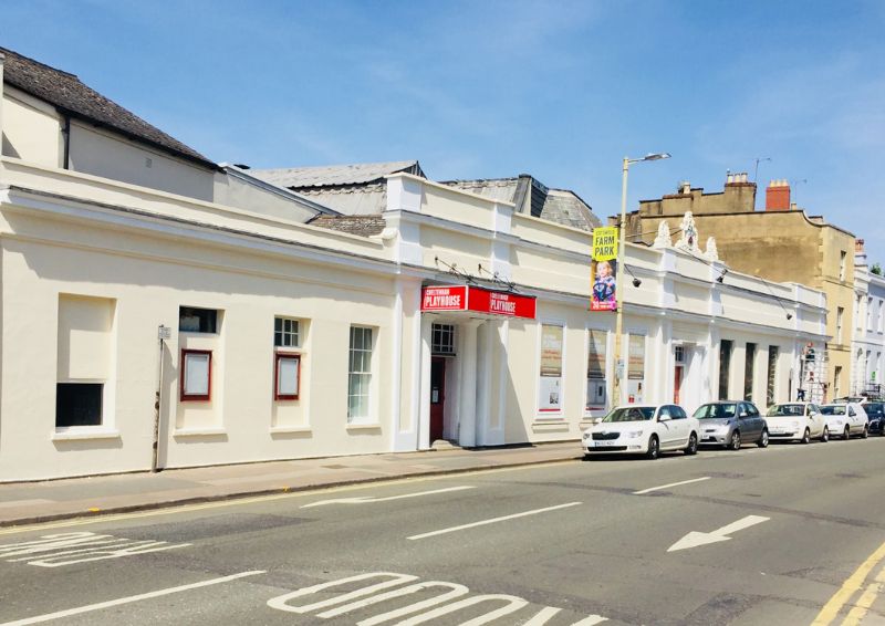 The entrance to Cheltenham Playhouse