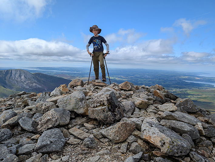 Jack Adams has been climbing mountains for fun