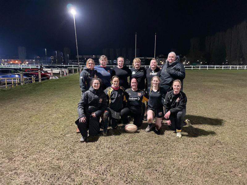 The women’s section at Tewkesbury Rugby Club has been going for more than 30 years