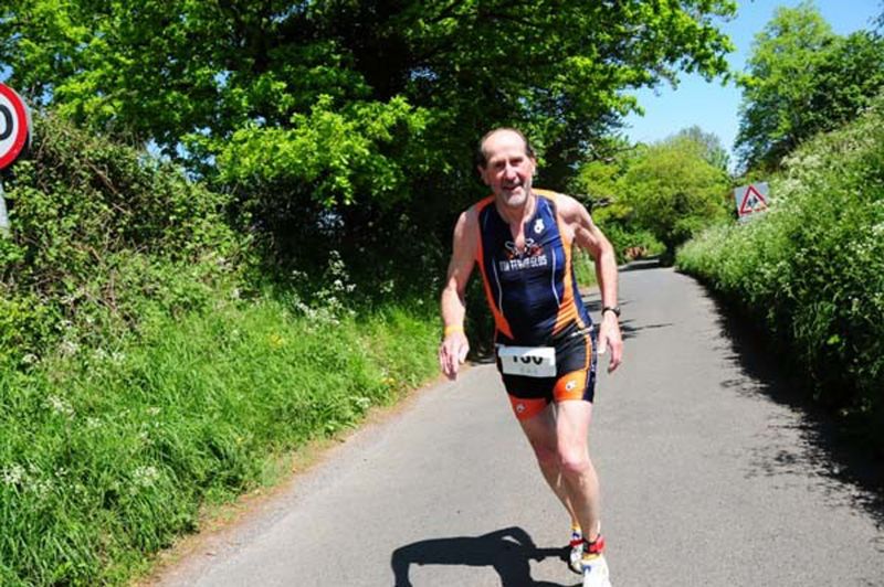 Bill Hawkes is one of Tri Team Glos’ longest serving members