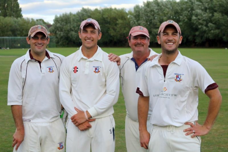 From left, John, Tom, Dave and James Allcoat. Picture, Mark Hodson