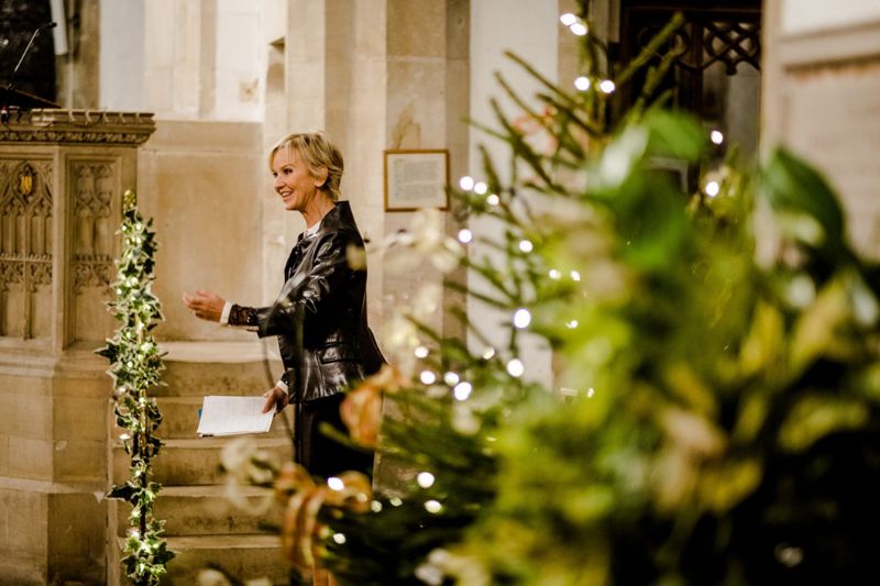 Lisa Maxwell at a previous Christmas celebration