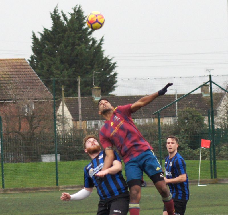 Action from Smiths Barometrics Athletic 3rds against Cheltenham United