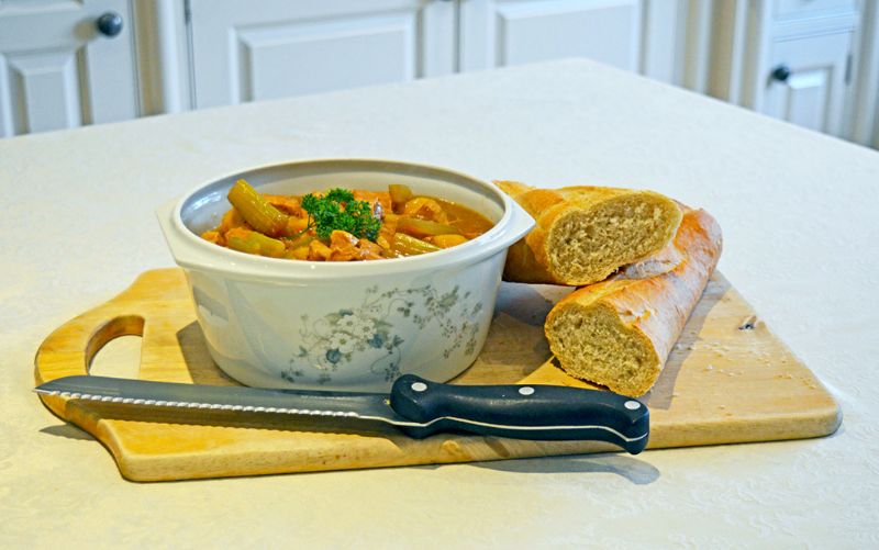 Pork and cider one-pot casserole