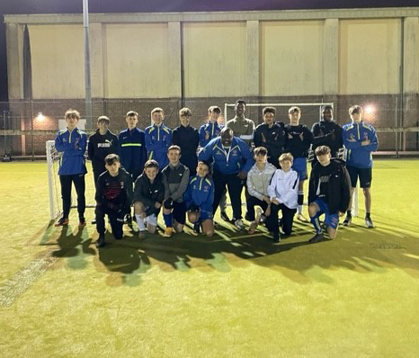 Dean Johnson with Hardwicke Rangers Under-15 Yellows