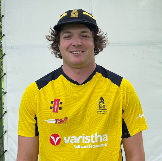 Leading Cheltenham Premier T20 runscorer Tom Kelly