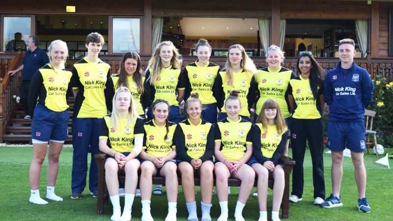 Gloucestershire Women, back row, from left, Zoe Dibble, Helen Cutler, Cerys King, Emma O'Connor, Mollie Robbins, Abbie Whybrow, Millie Ashford, Sidra Khan and Jamie Diamond (coach).
Front row, from left, Isabel Carey, Bea Ellis, Alice Hill (captain), Chloe Skleton, Chloe Tingle.
