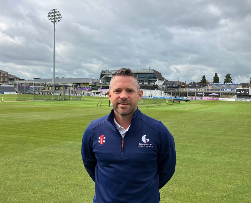 Steve Silk of the Gloucestershire Cricket Foundation