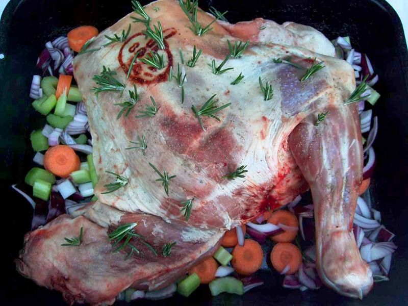 Roast Shoulder of Lamb