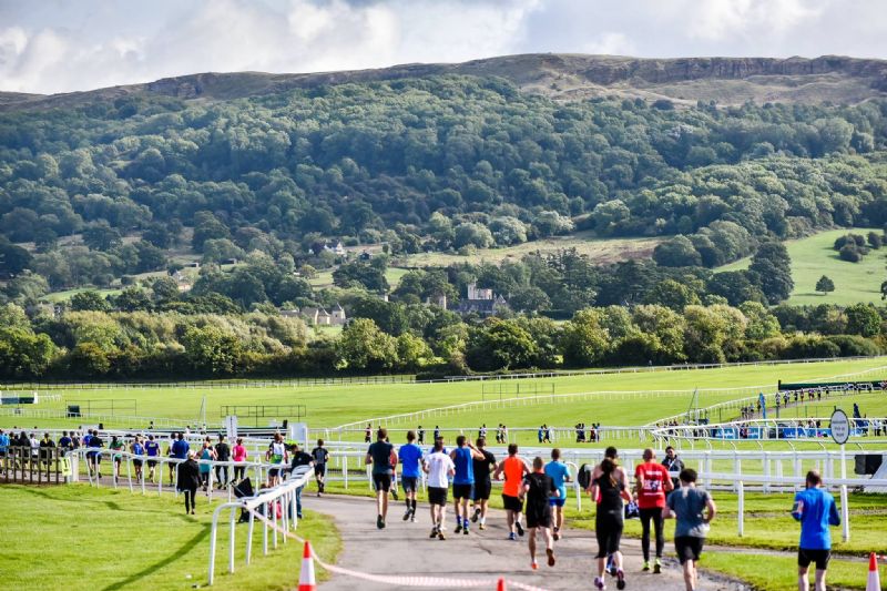 The Cheltenham Half Marathon starts at 9am at Cheltenham Racecourse tomorrow