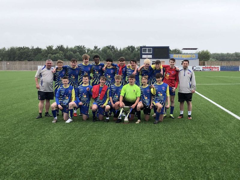 Hardwicke Rangers Yellows are setting a fast pace in the Under-17 Division of the Cheltenham Youth League