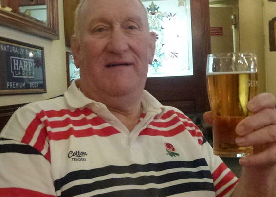 Tewkesbury Rugby Club legend Paul Cole