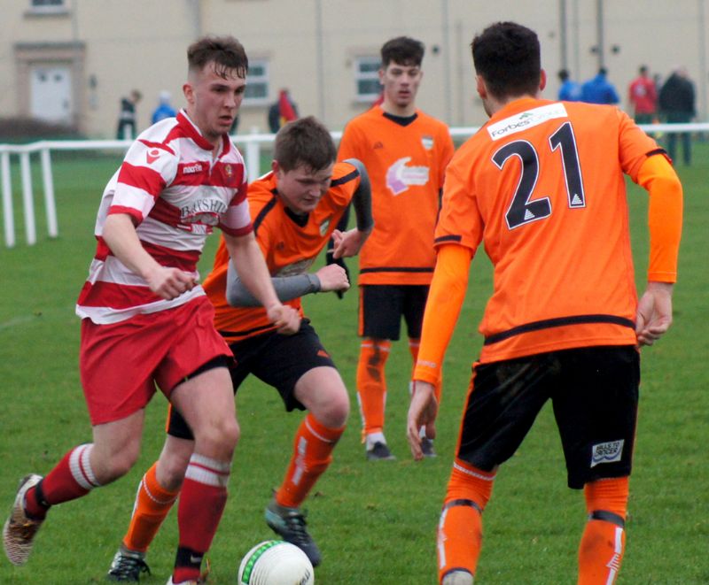 Action from Cheltenham Civil Service Reserves against Malvern Vale