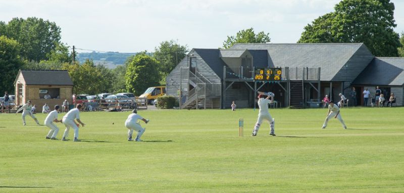 The facilities at Great Rissington Cricket Club are very good