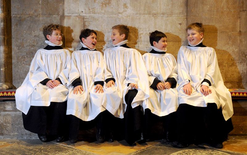 Dean Close choristers