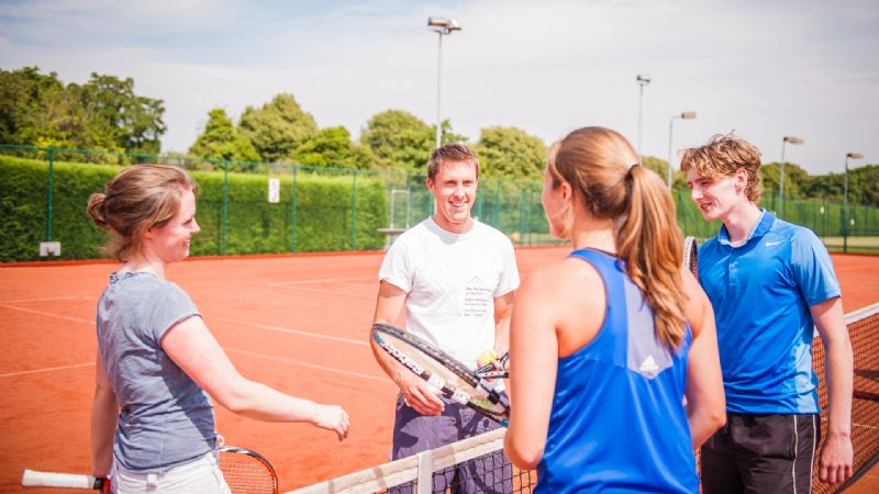 Tennis is very popular at East Glos