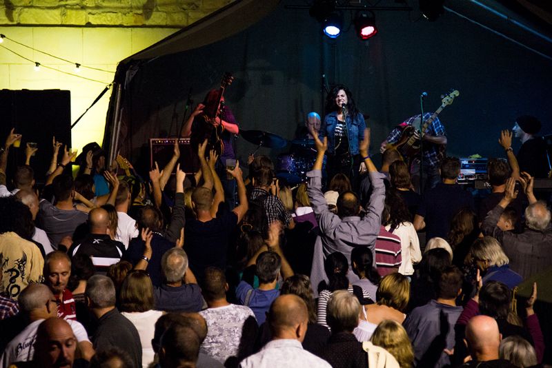 Performers at last year’s rhythm and blues festival