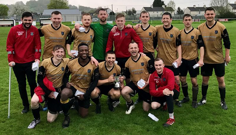 Kingsway Reserves won a charities cup last season