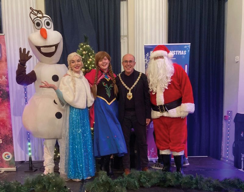 Meeting Santa and the Princesses at Pittville Pump Room