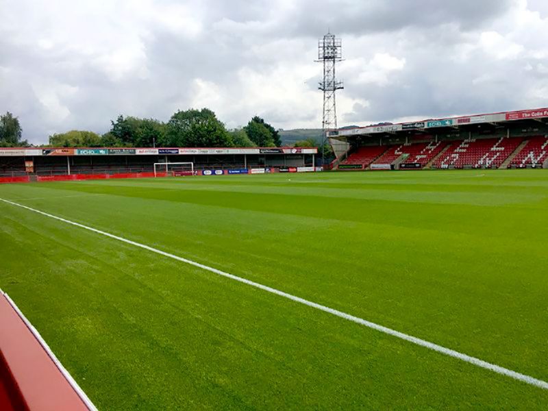 Cheltenham Town FC is the venue for the Cheltenham League’s Senior Charity Cup final on Thursday