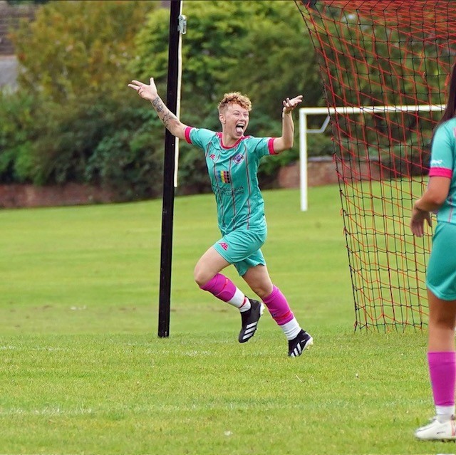 Chloe Taylor is captain of Tuffley Rovers Ladies