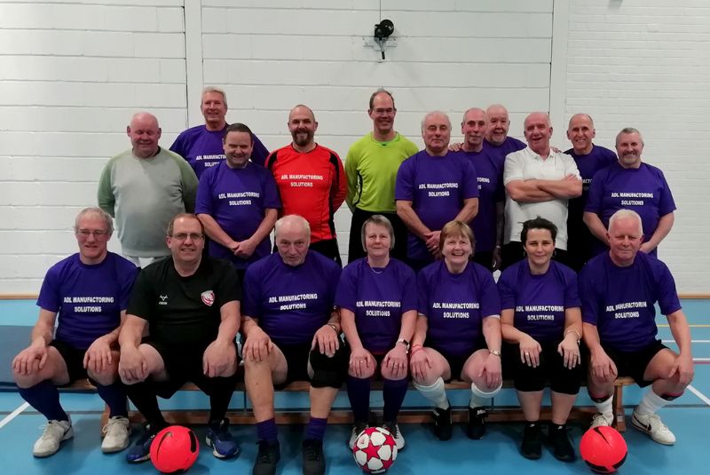 Cam & Dursley Walking Football Club were formed last year