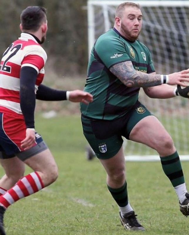 Ben Goodey in action against Painswick